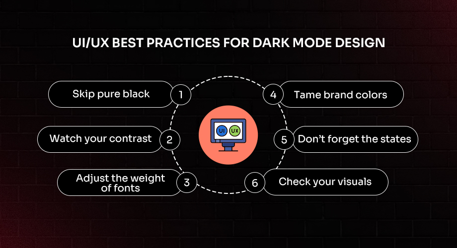 UI/UX Best Practices For Dark Mode Design
